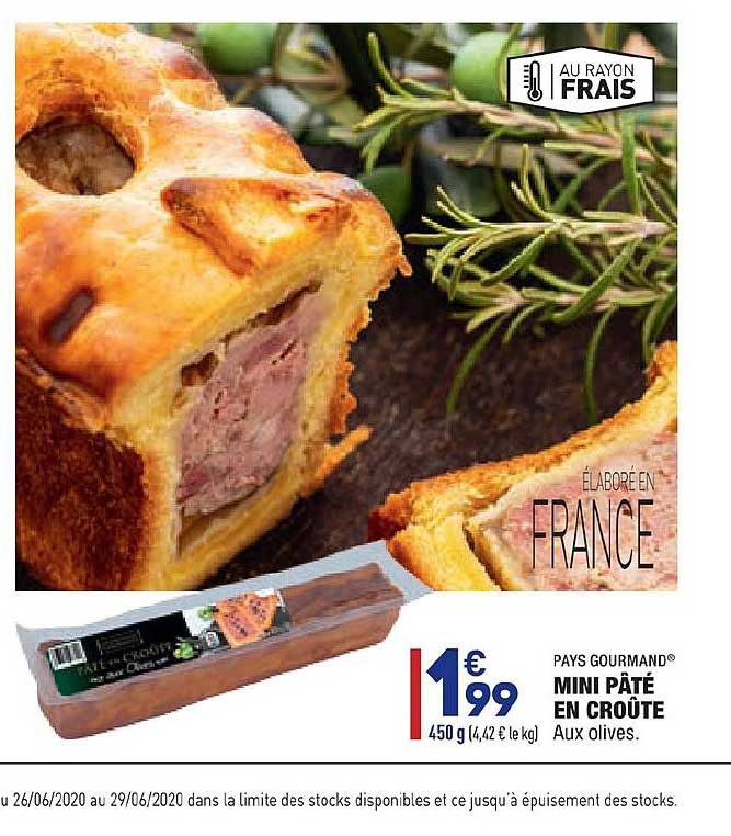 Mini Pâté En Croûte Pays Gourmand