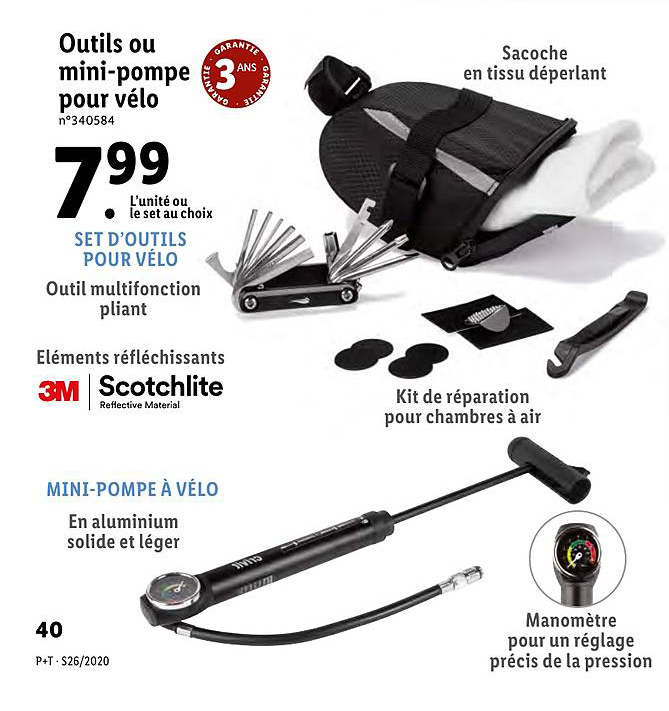 Outils Ou Mini Pompe Pour Vélo