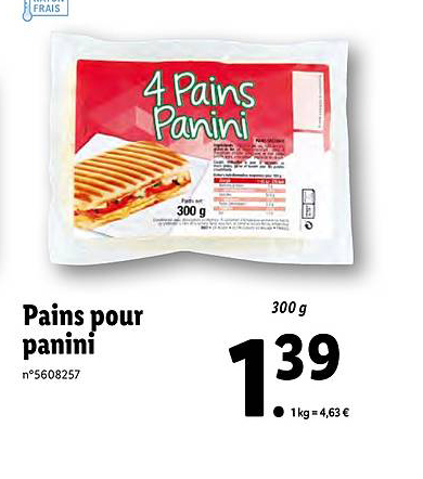 Pains Pour Panini