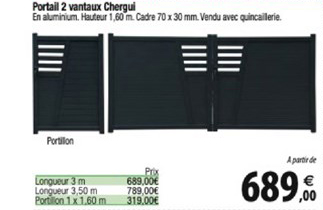 portail 2 vantaux chergui
