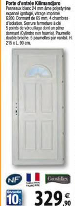 porte d'entrée kilimandjaro