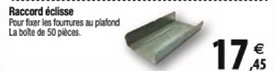 raccord éclisse