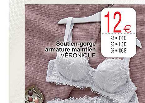 soutien gorge armature maintien véronique