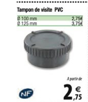 tampon de visite pvc