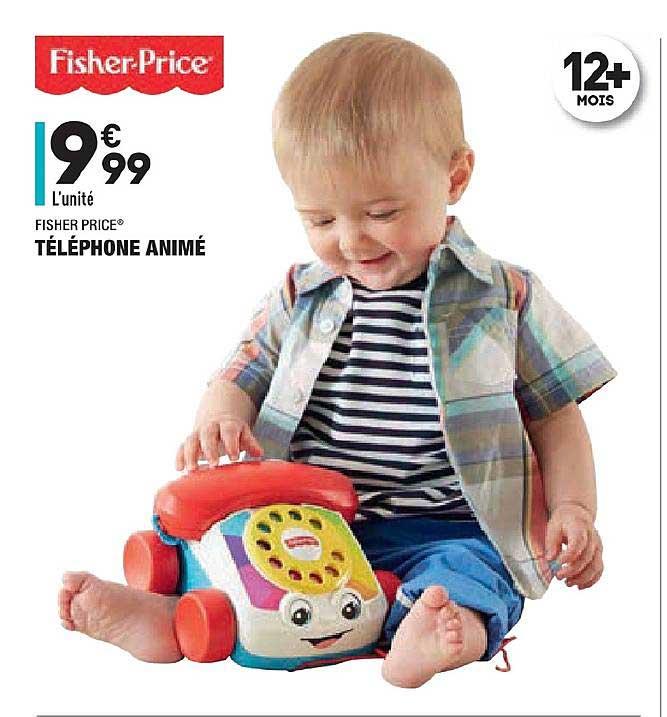 téléphone animé fisher price