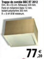 trappe de comble bbc rt 2012