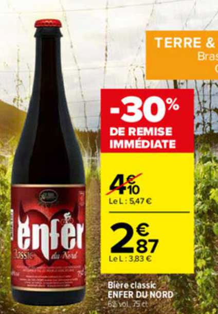 bière classic enfer du nord