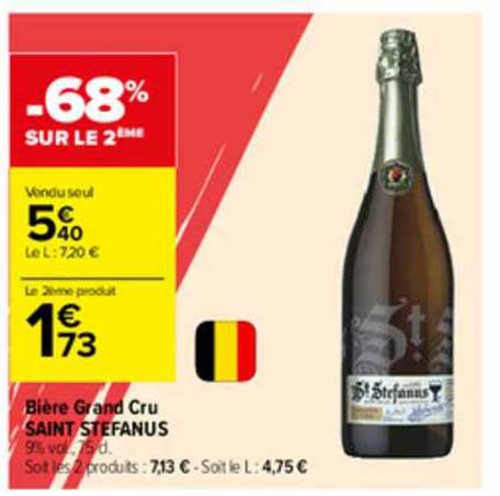 bière grand cru saint stefanus