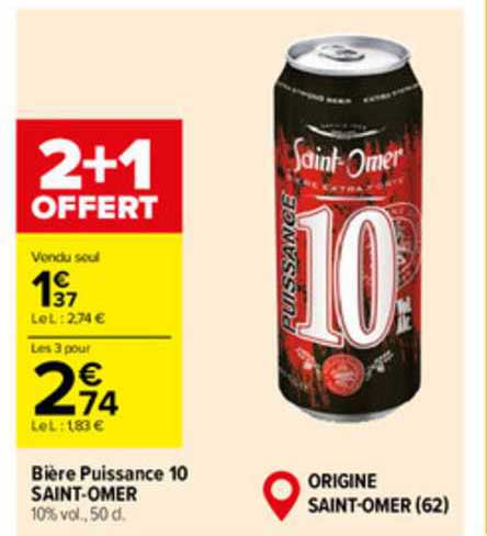 bière puissance 10 saint-omer