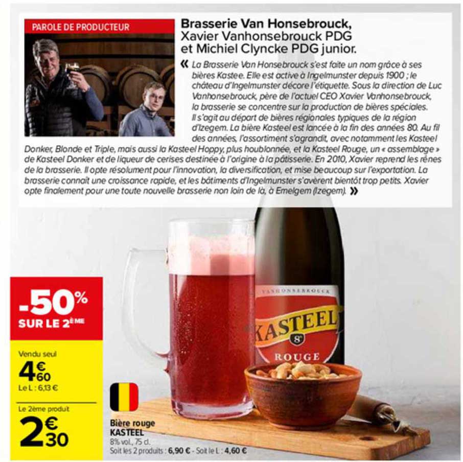 Bière Rouge Kasteel