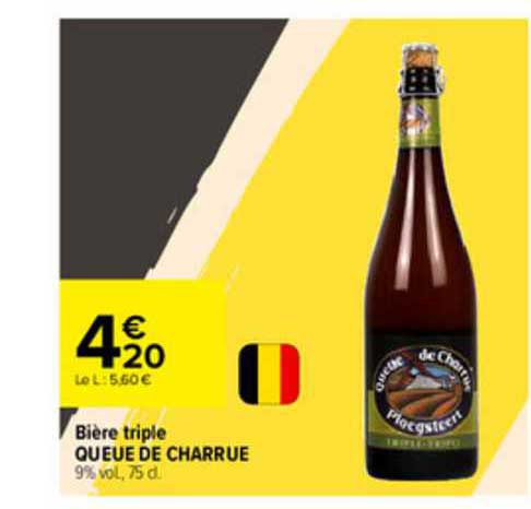bière triple queue de charrue