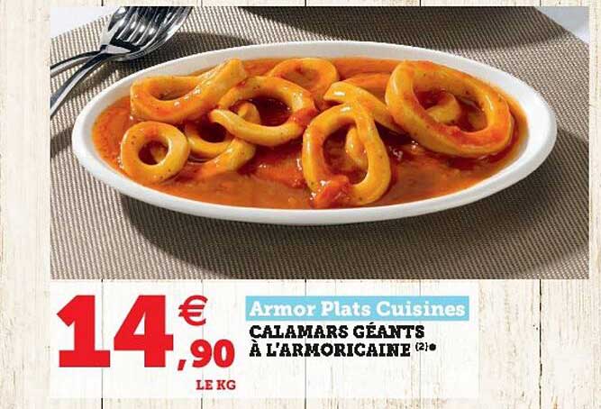 calamars géants à l'armoricaine armor plats cuisines