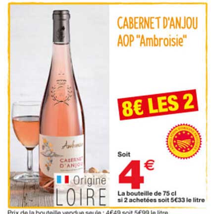 canernet d'anjou aop "ambroisie"