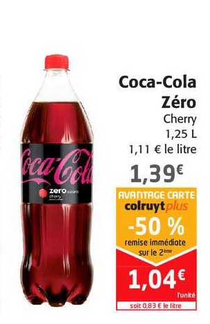 coca-cola zéro cherry