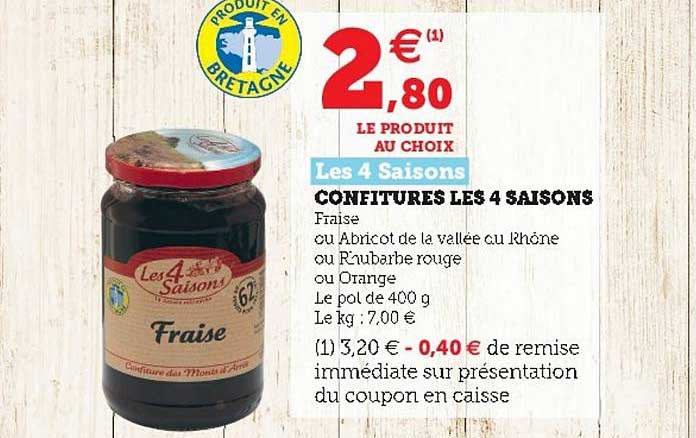 Confitures Les 4 Saisons