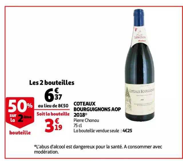 coteaux bourguignons aop 2018 pierre chanau