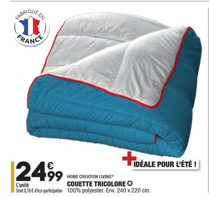 Couette Tricolore Home Creation Living