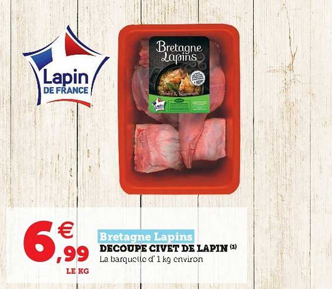 découpe civet de lapin bretagne lapins