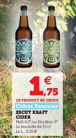 Escut Kraft Cider Cidres Fournier