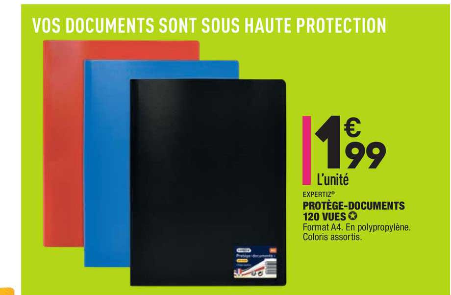 expertiz protège-documents 120 vues