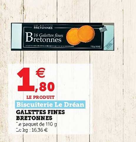 galettes fines bretonnes biscuiterie le dréan