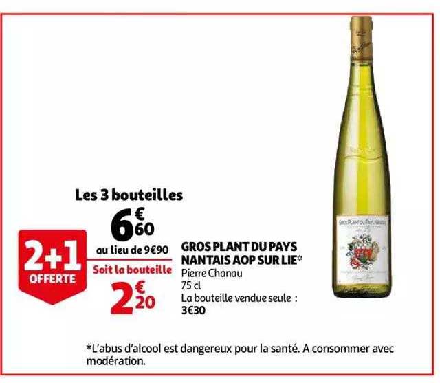 gros plant du pays nantais aop sur lie pierre chanau