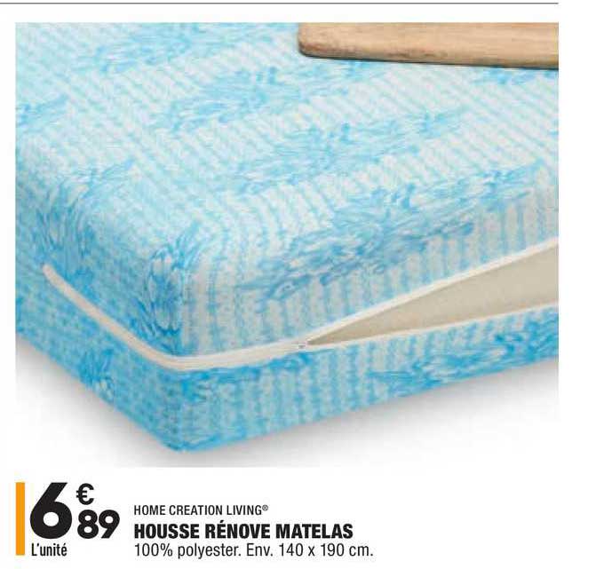 Housse Rénove Matelas Home Creation Living