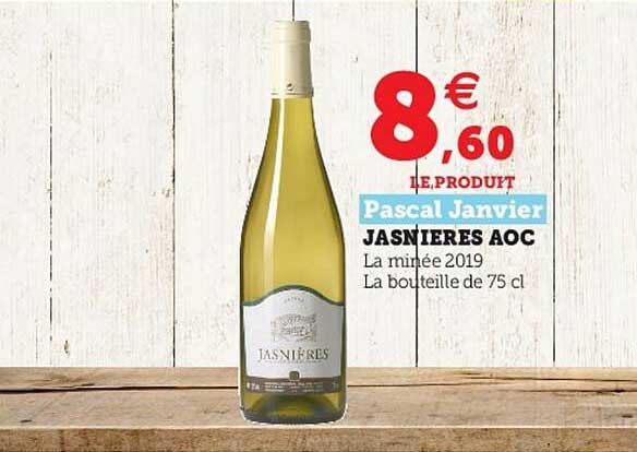 jasnières aoc pascal janvier