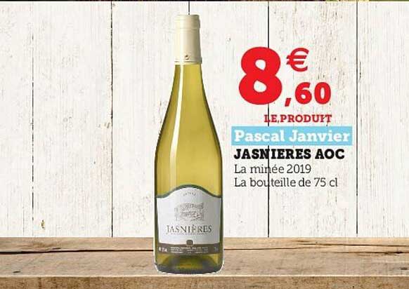 jasnières aoc pascal janvier