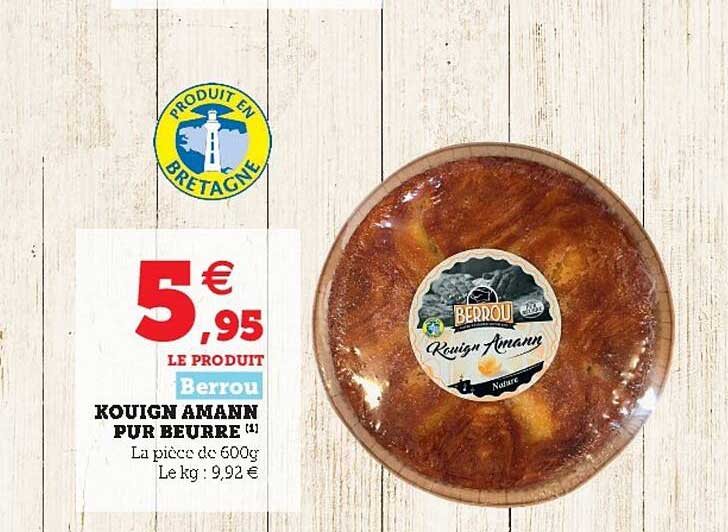 kouign amann pur beurre berrou