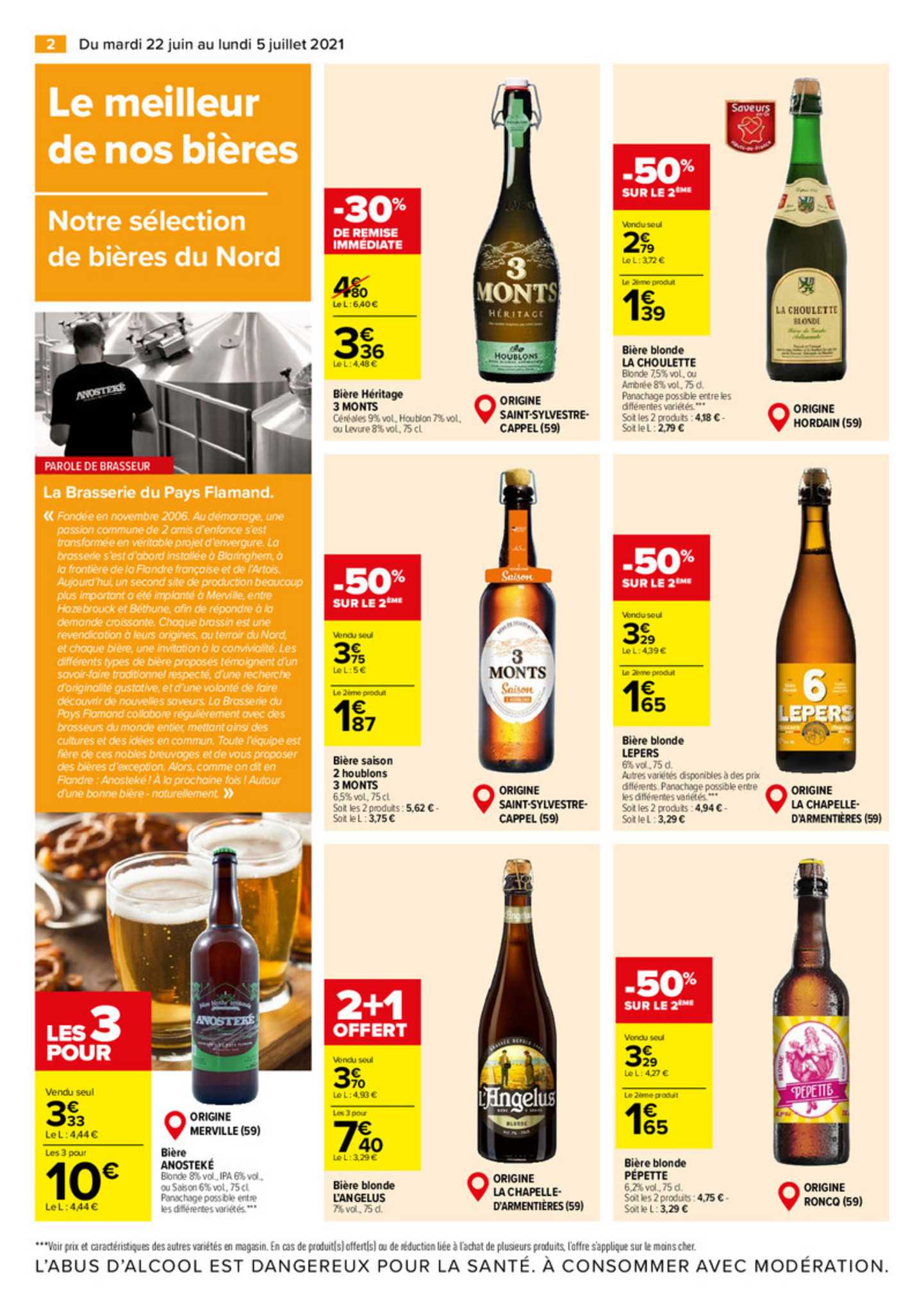 le meilleur de nos bières