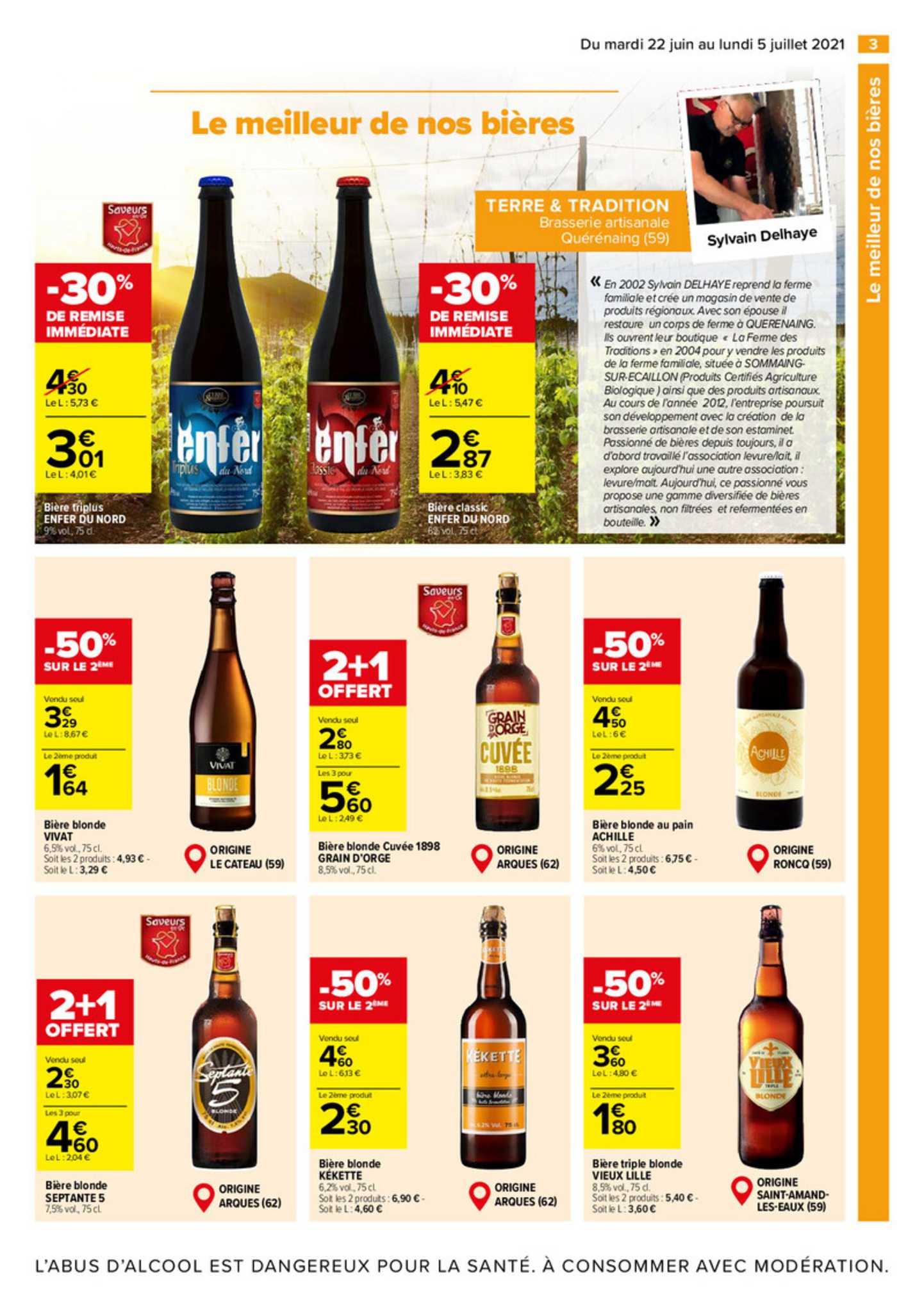 le meilleur de nos bières