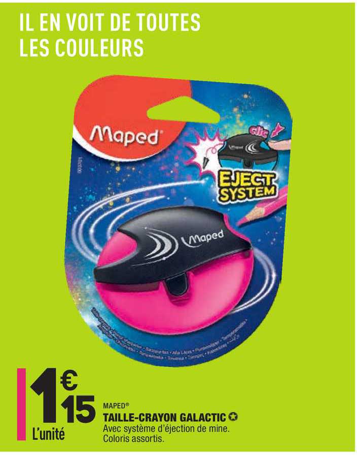 maped taille-crayon galactic