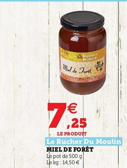 miel de forêt le rucher du moulin