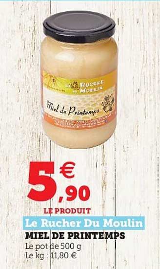 miel de printemps le rucher du moulin