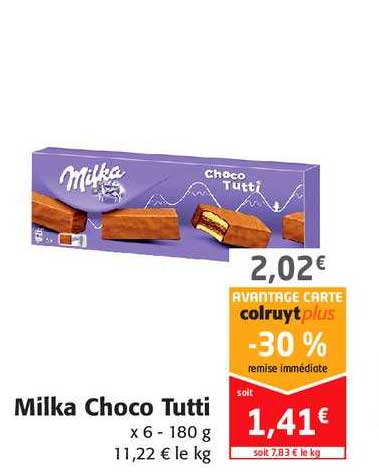 milka choco tutti
