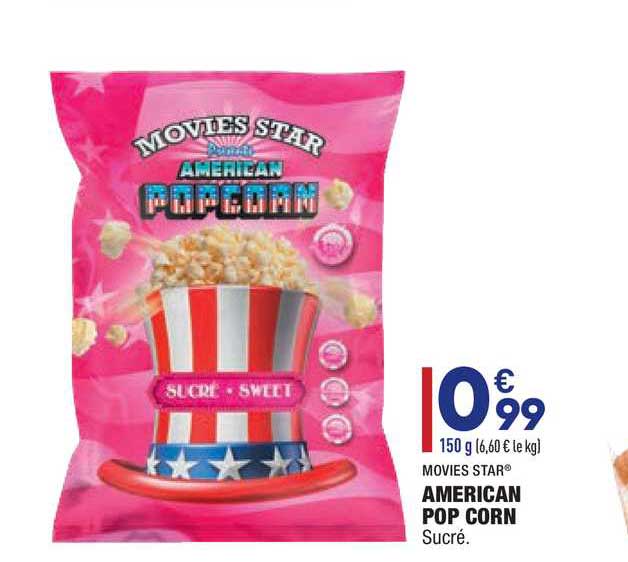 movies star american pop corn