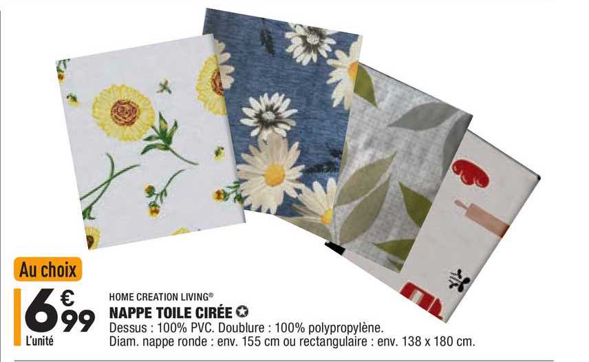 Nappe Toile Cirée Home Création Living