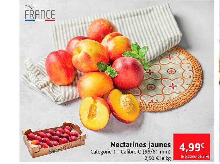 Nectarines Jaunes