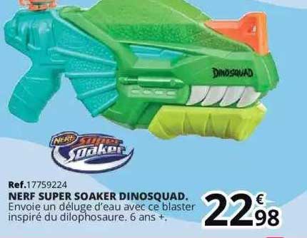 nerf super soaker dinosquad