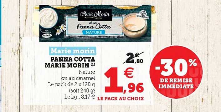 panna cotta marie morin