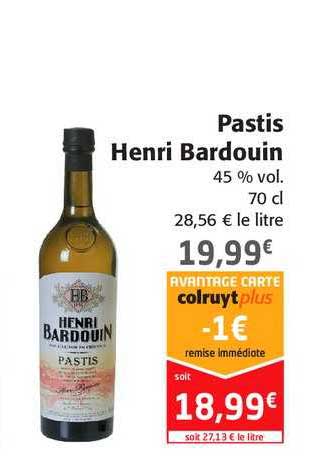 pastis henri bardouin
