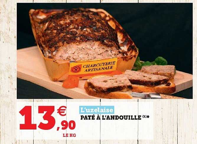 pâté à l'andouille l'uzelaise