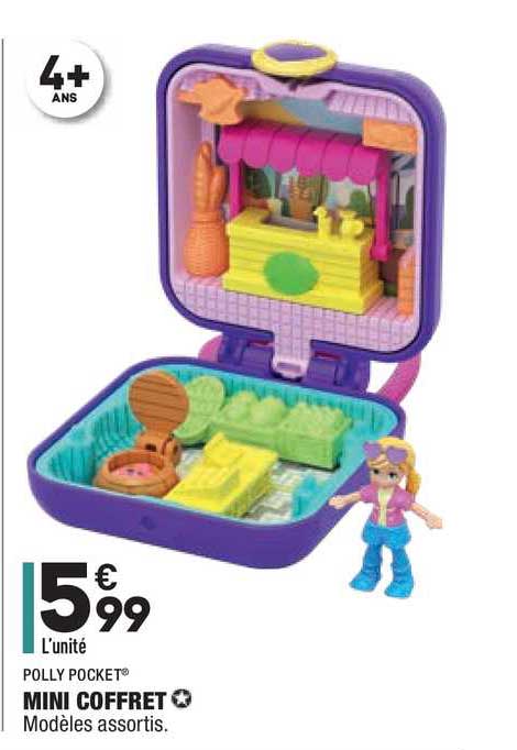 polly pocket mini coffret