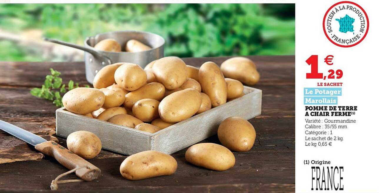 Pomme De Terre à Chair Ferme Le Potager Marollais