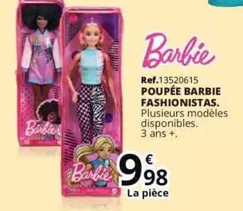 poupée barbie fashionistas