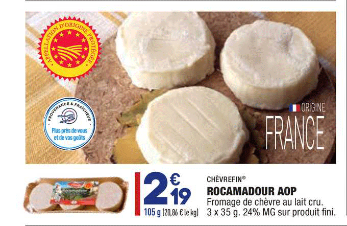 Rocamadour Aop Chevrefin