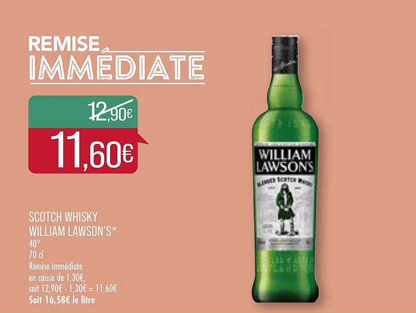 scotch whisky william lawson's