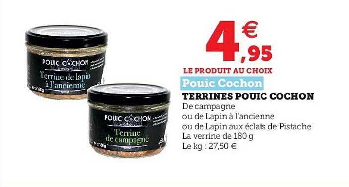 terrines pouic cochon