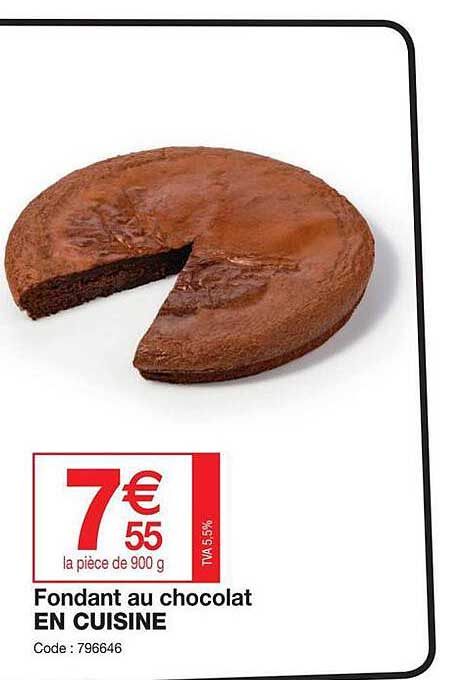 Fondant Au Chocolat En Cuisine